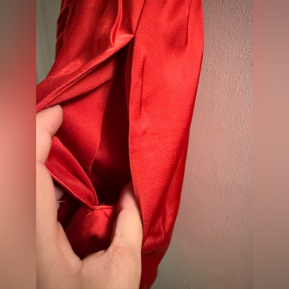 Vibrant Red Dress - image 2